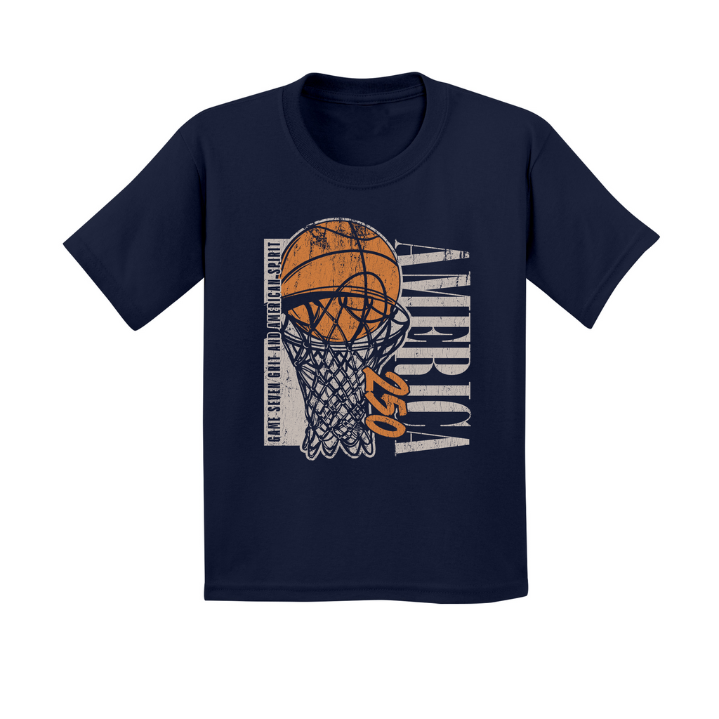 Kids Small Navy Style_T-Shirt
