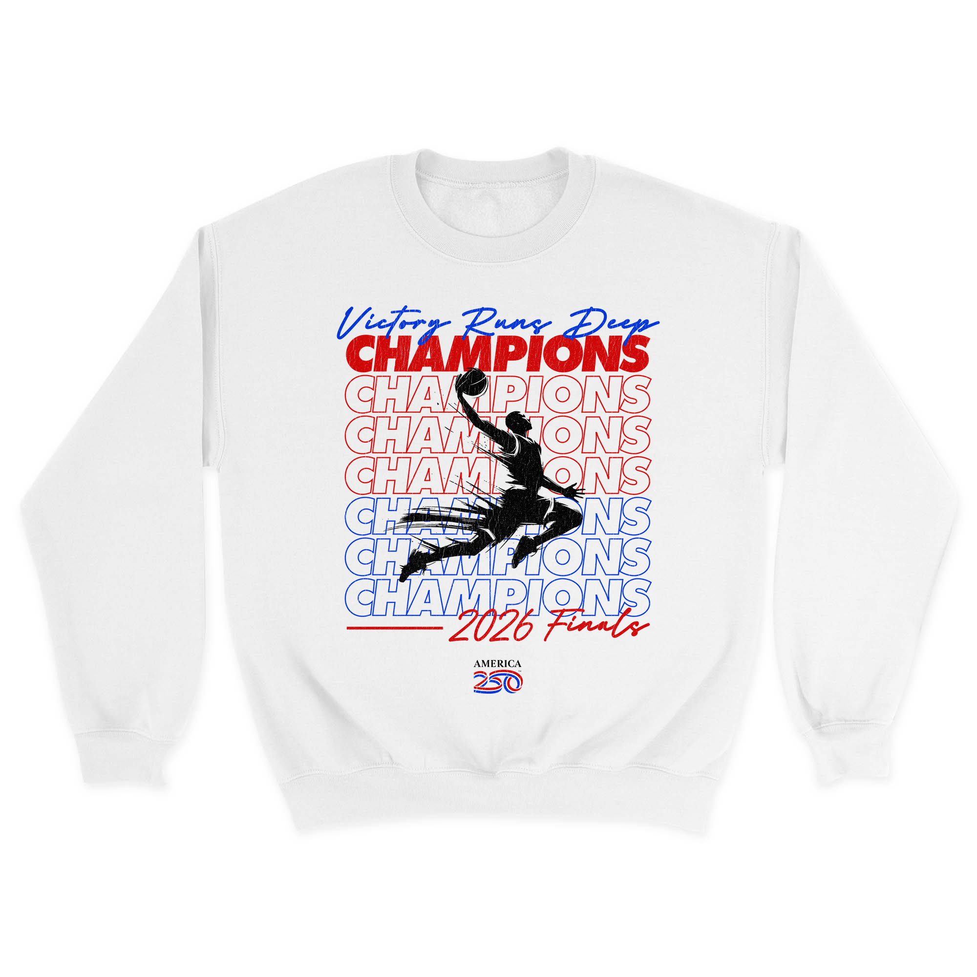 Unisex Small White Crewneck Sweatshirt