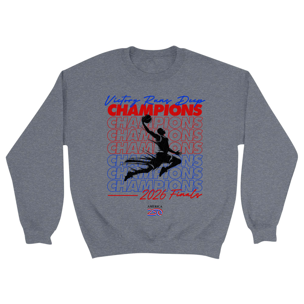 Unisex Small Dark Ash Crewneck Sweatshirt