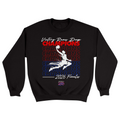 Unisex Small Black Crewneck Sweatshirt