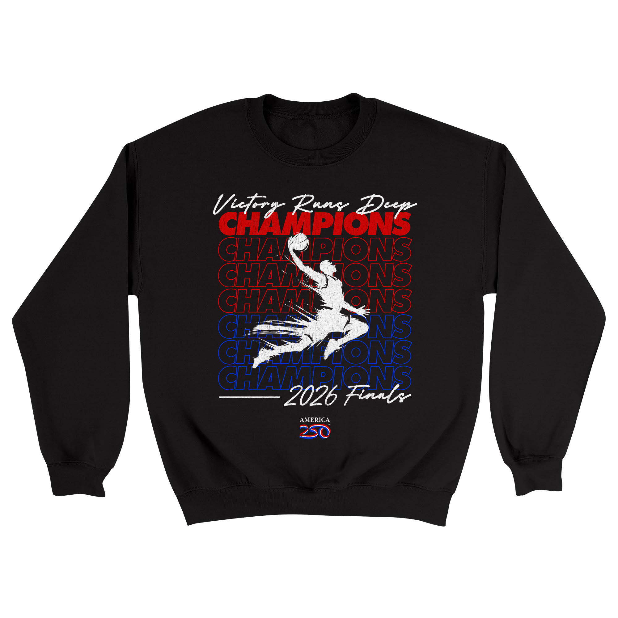 Unisex Small Black Crewneck Sweatshirt