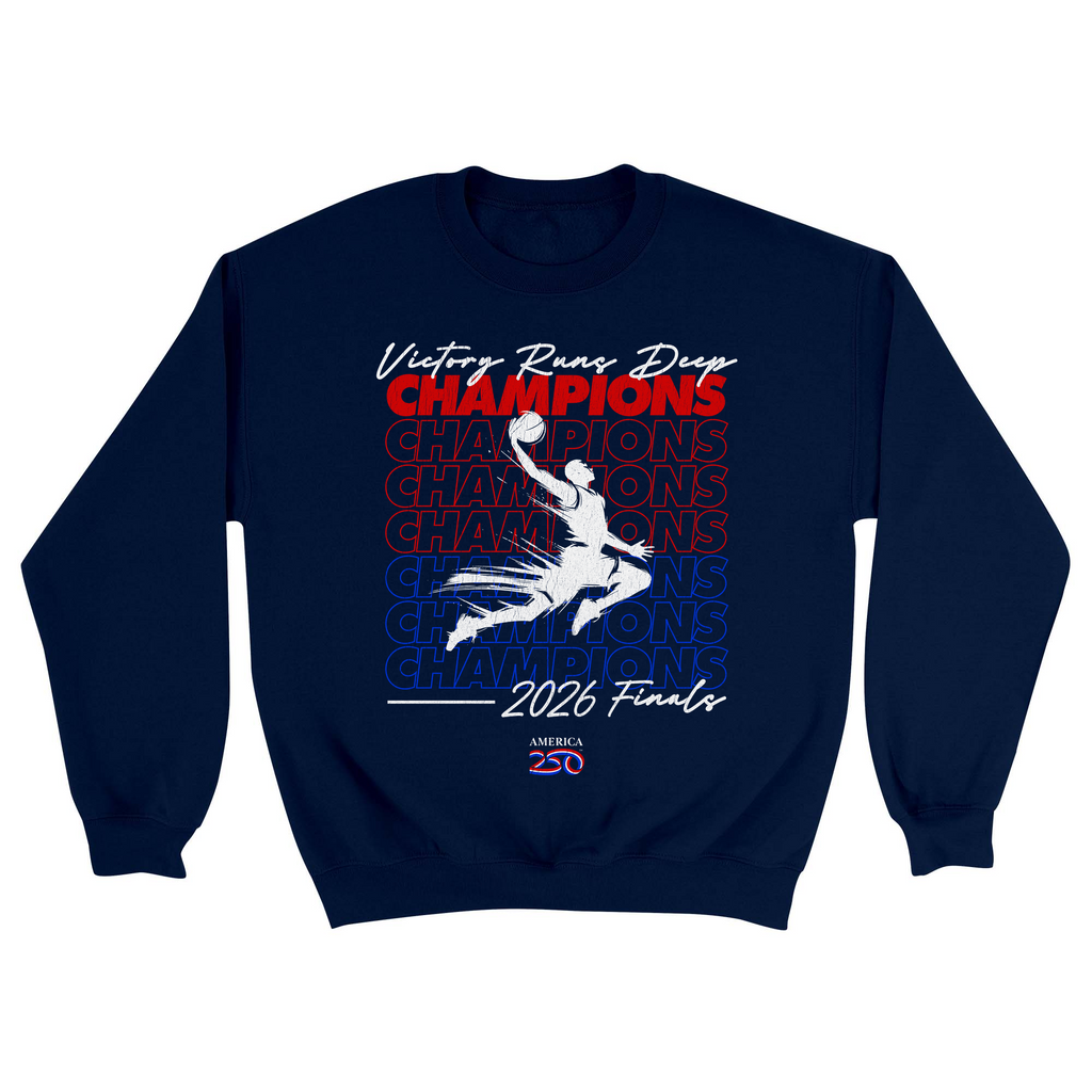 Unisex Small Navy Crewneck Sweatshirt