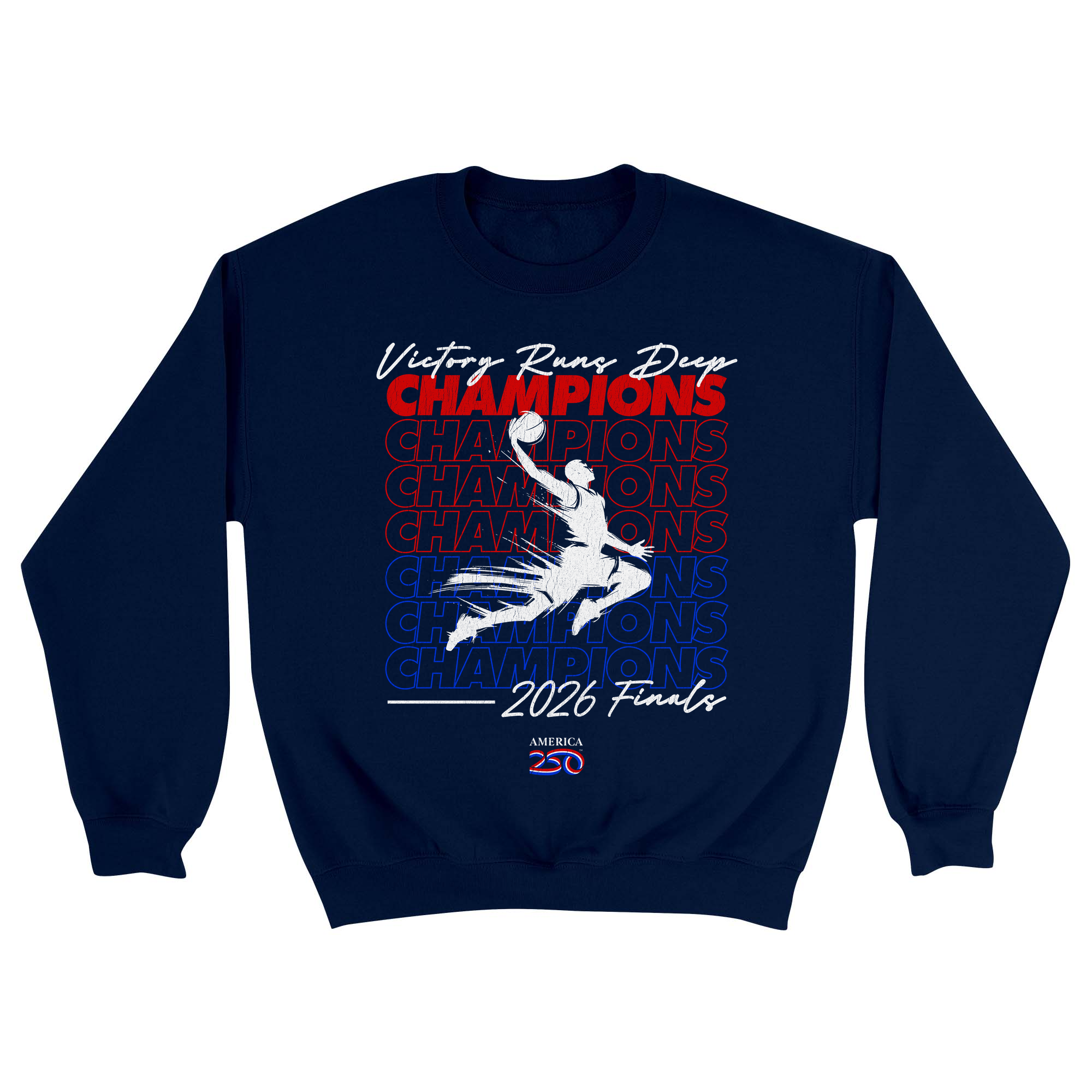 Unisex Small Navy Crewneck Sweatshirt