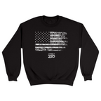 Unisex Small Black Crewneck Sweatshirt