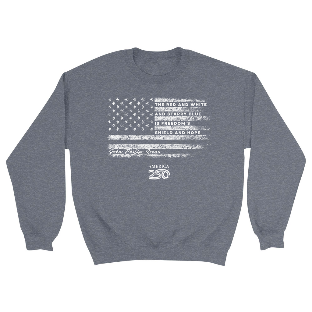 Unisex Small Dark Ash Crewneck Sweatshirt