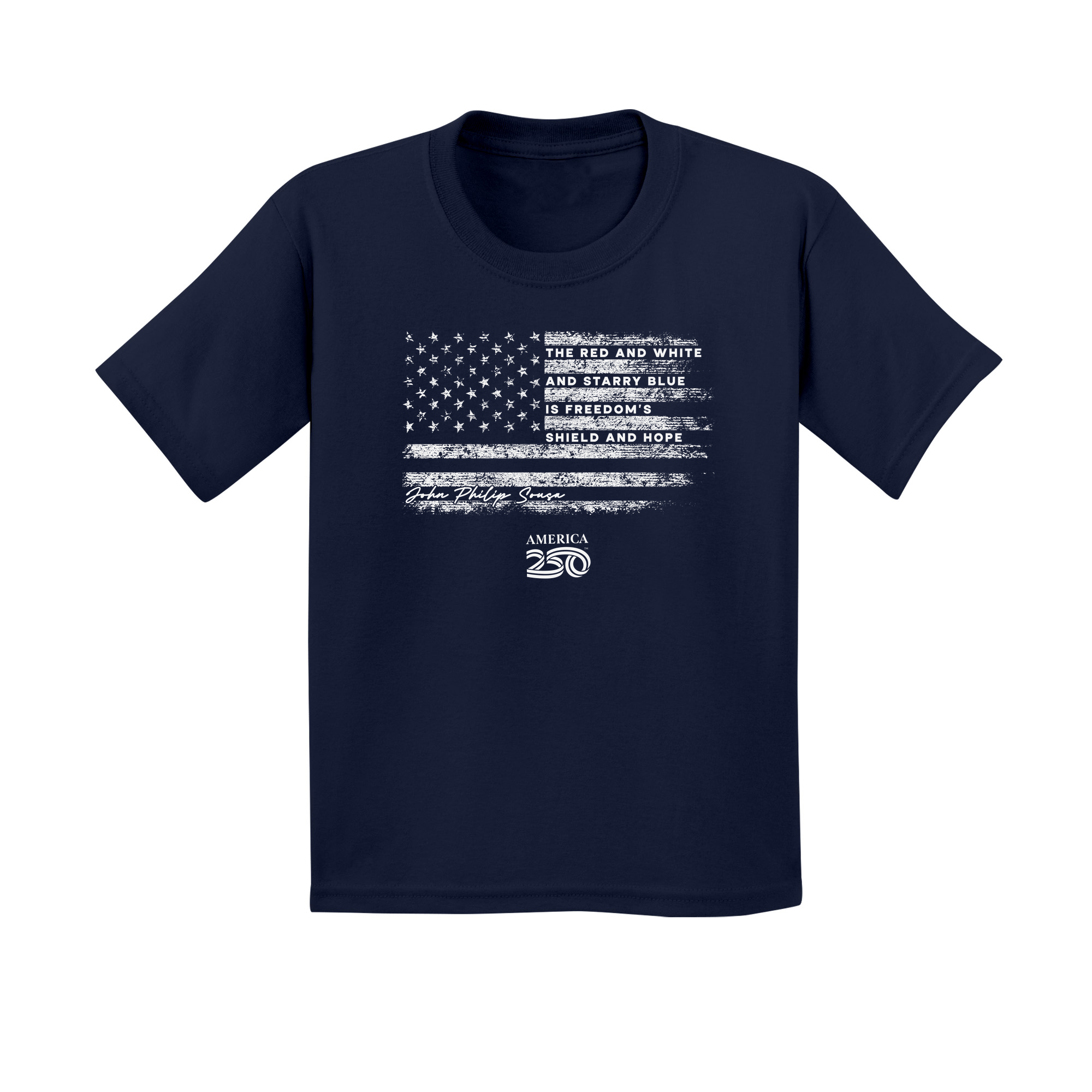 Kids Small Navy Style_T-Shirt