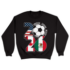 Unisex Small Black Crewneck Sweatshirt