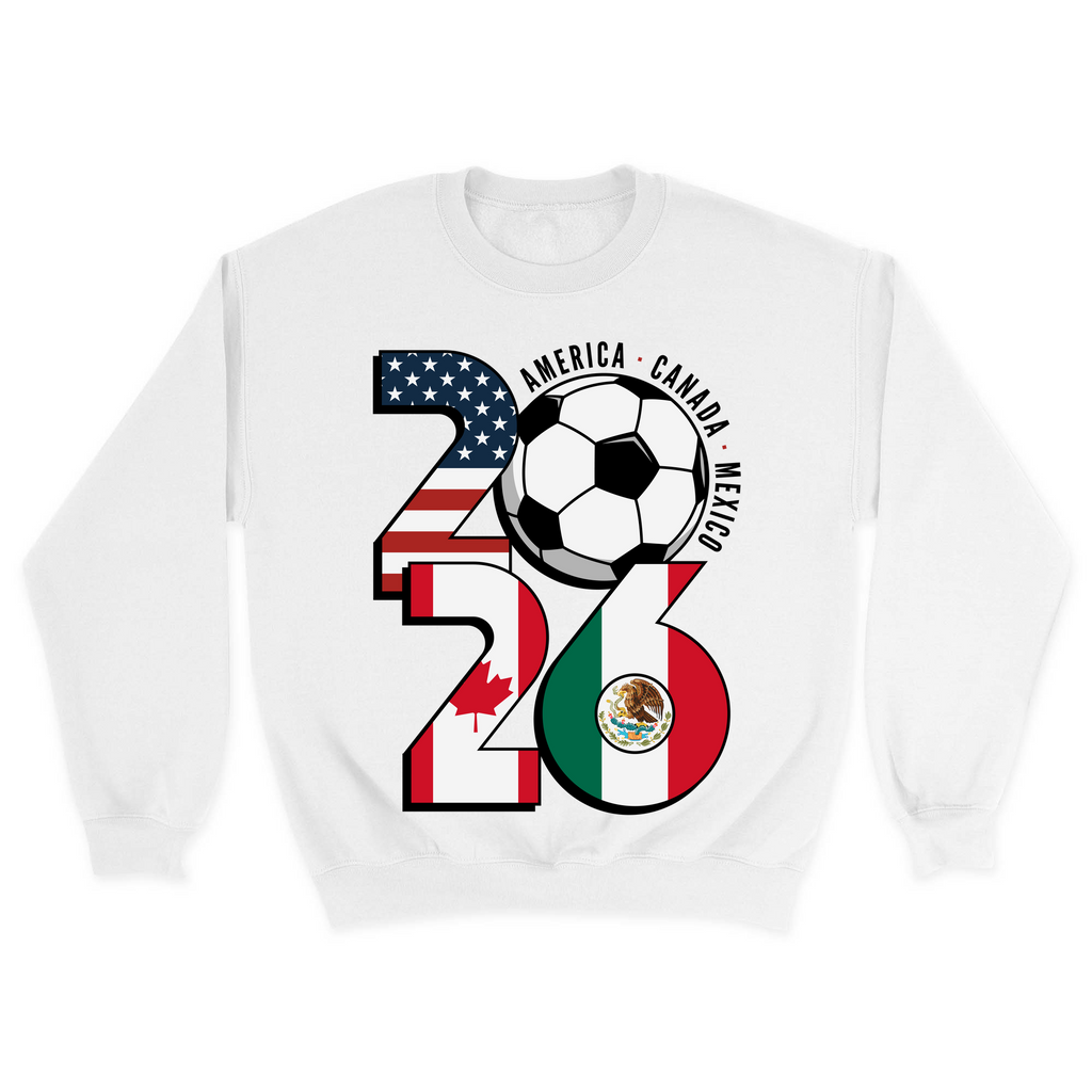 Unisex Small White Crewneck Sweatshirt