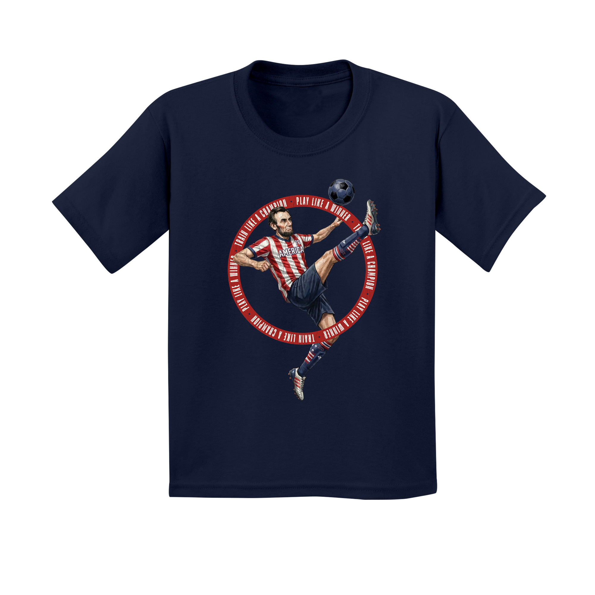Kids Small Navy Style_T-Shirt