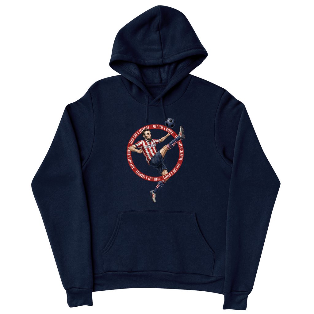 Mens Small Navy Style_Hoodie