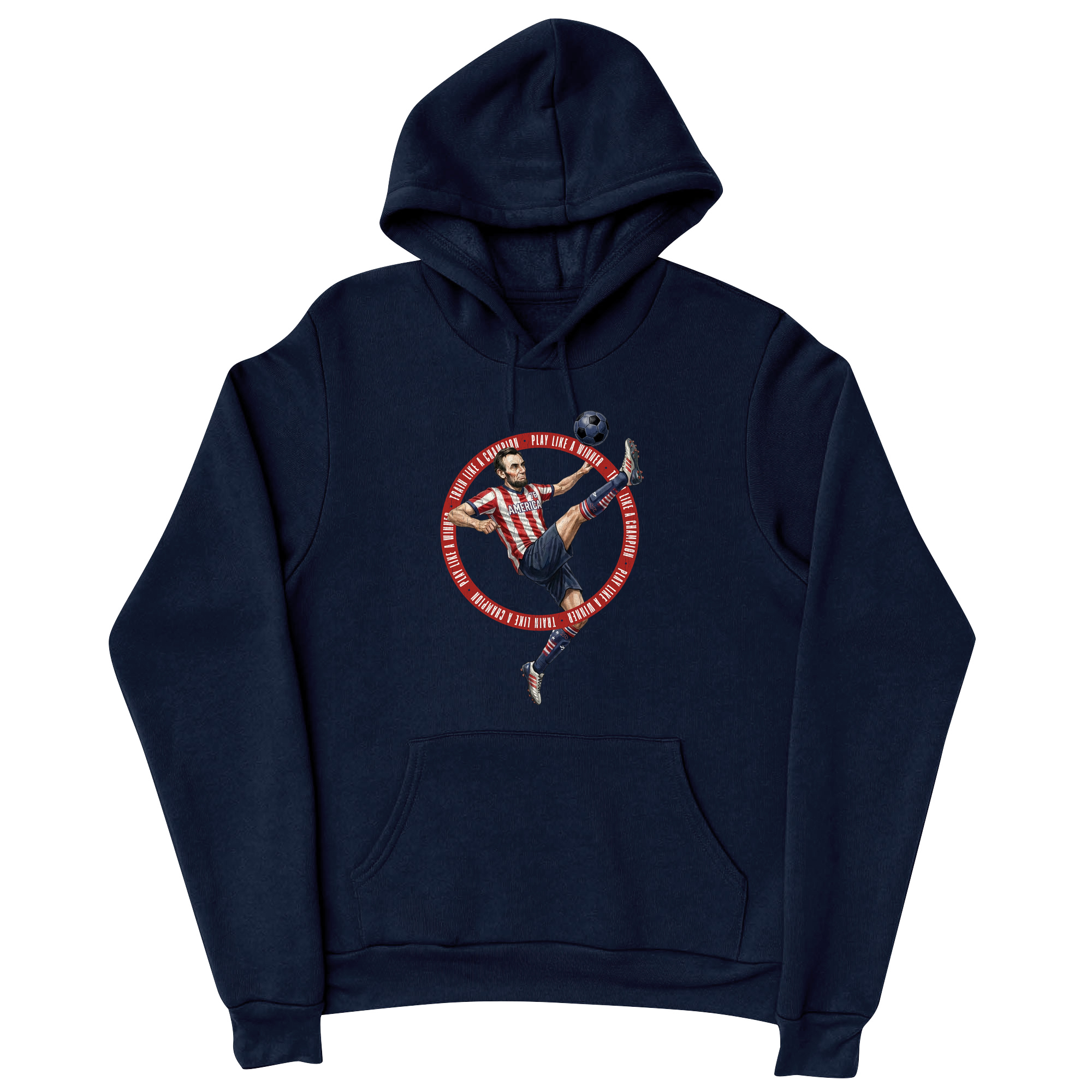 Mens Small Navy Style_Hoodie