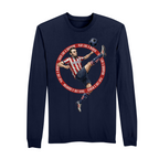 Mens Small Strong Navy Style_Long Sleeve