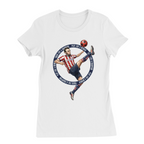 Womens Small White Women's Short Sleeve Tee