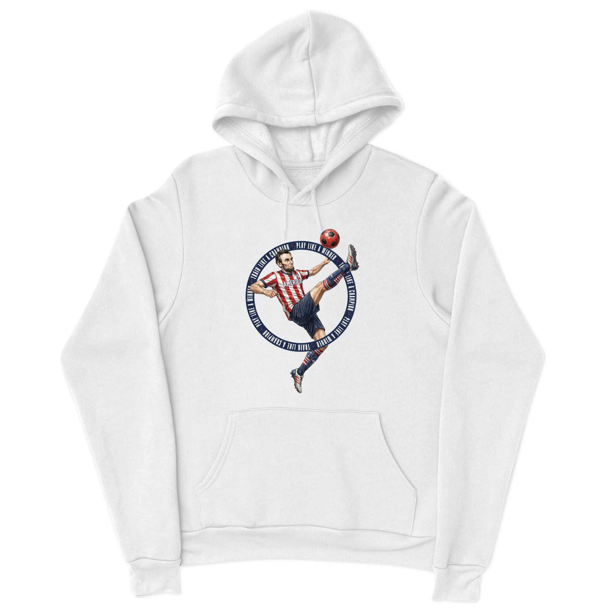 Mens Small White Style_Hoodie