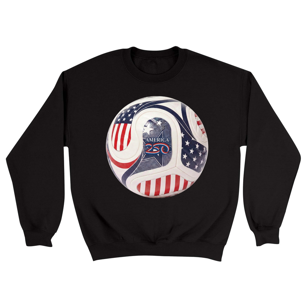 Unisex Small Black Crewneck Sweatshirt