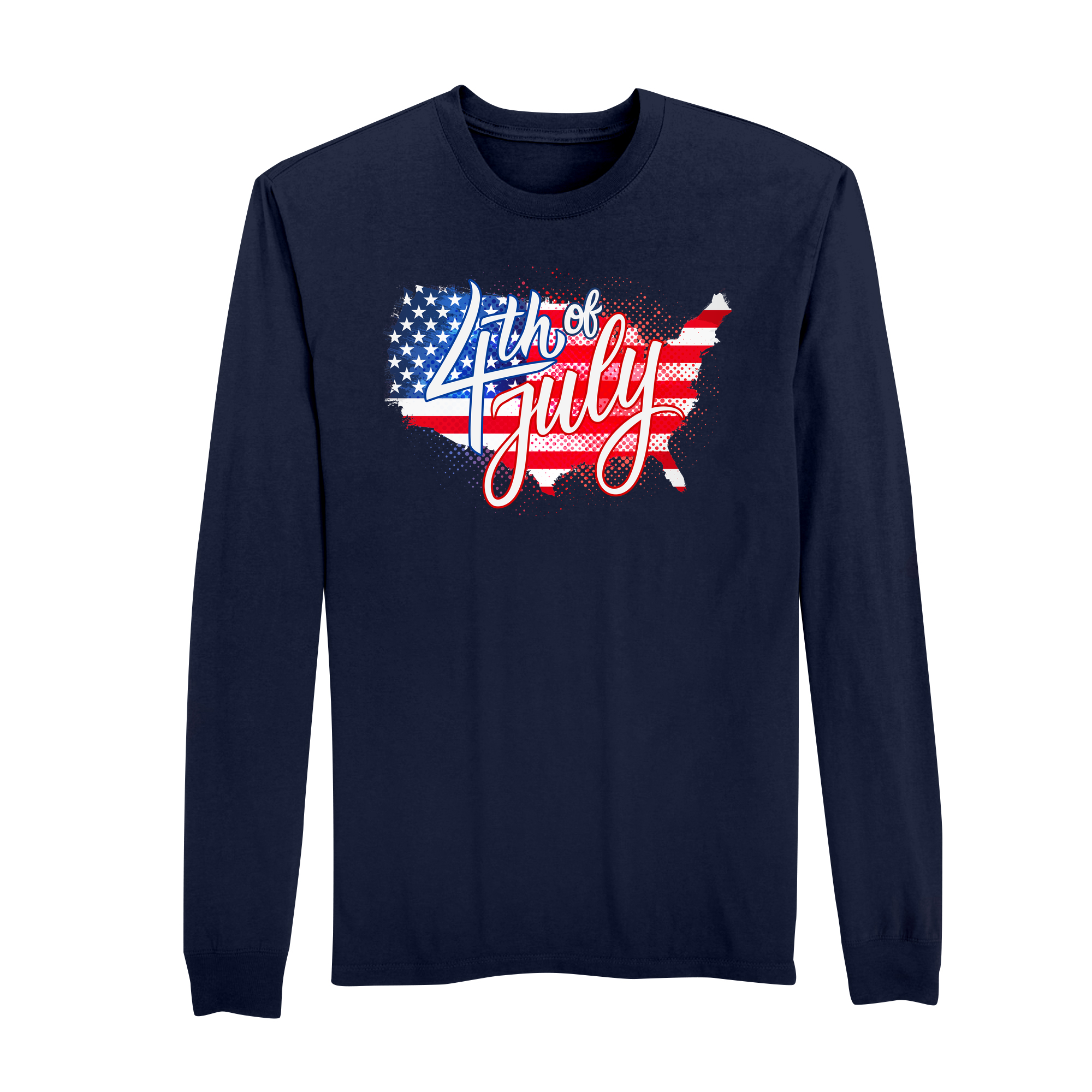 Mens Small Strong Navy Style_Long Sleeve