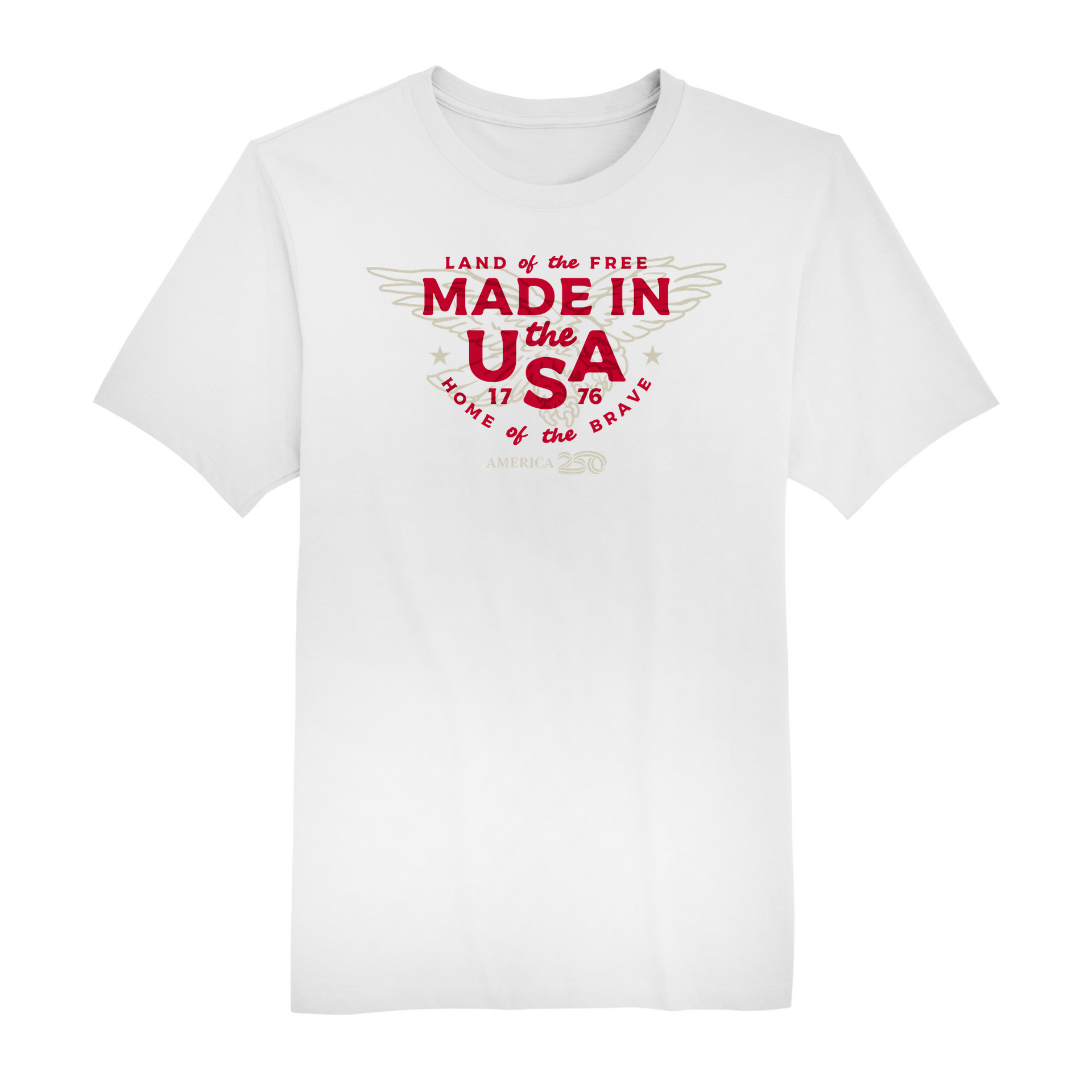 America250 Made in the USA Men's T-Shirt White / Small