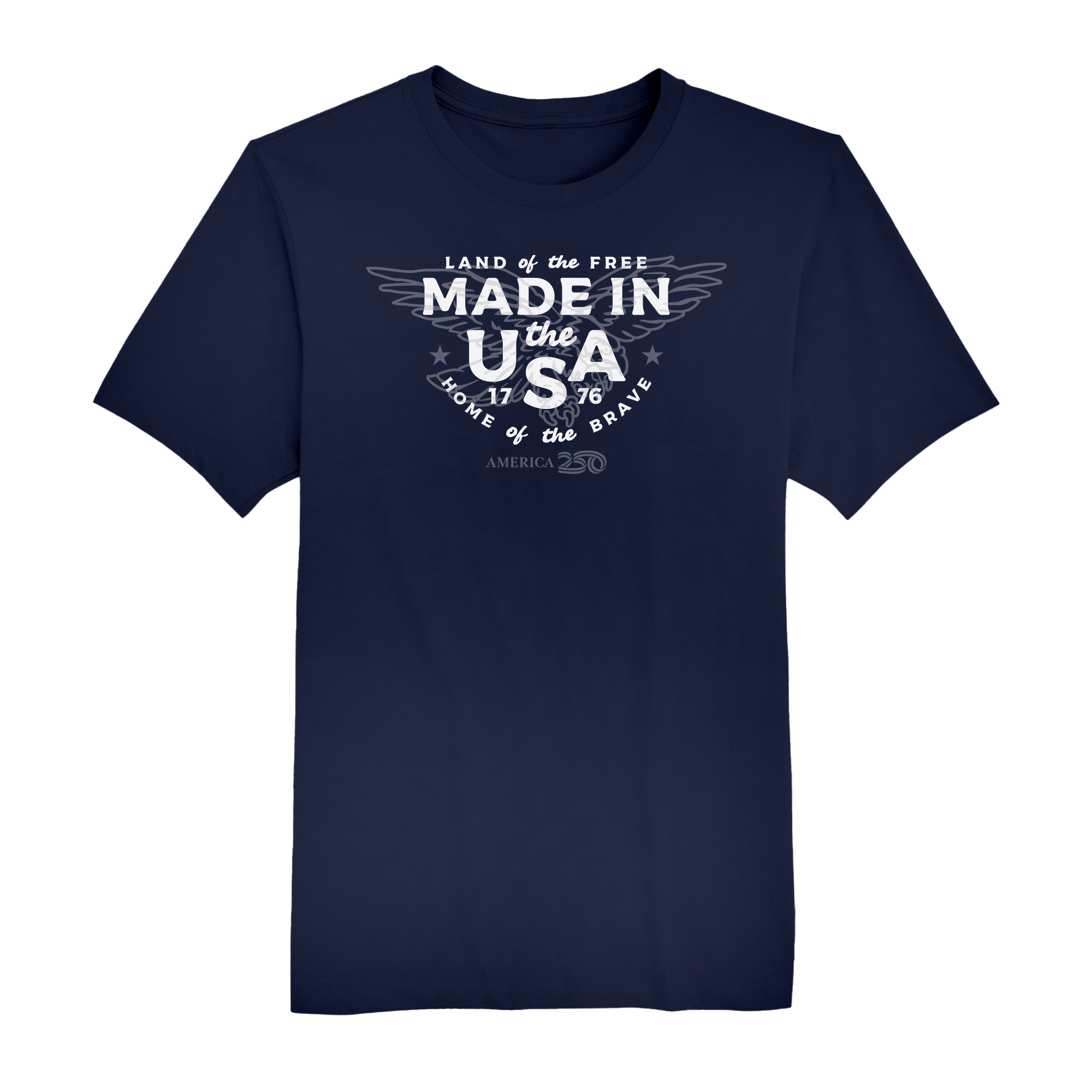 Mens Small Navy Short Sleeve Tee