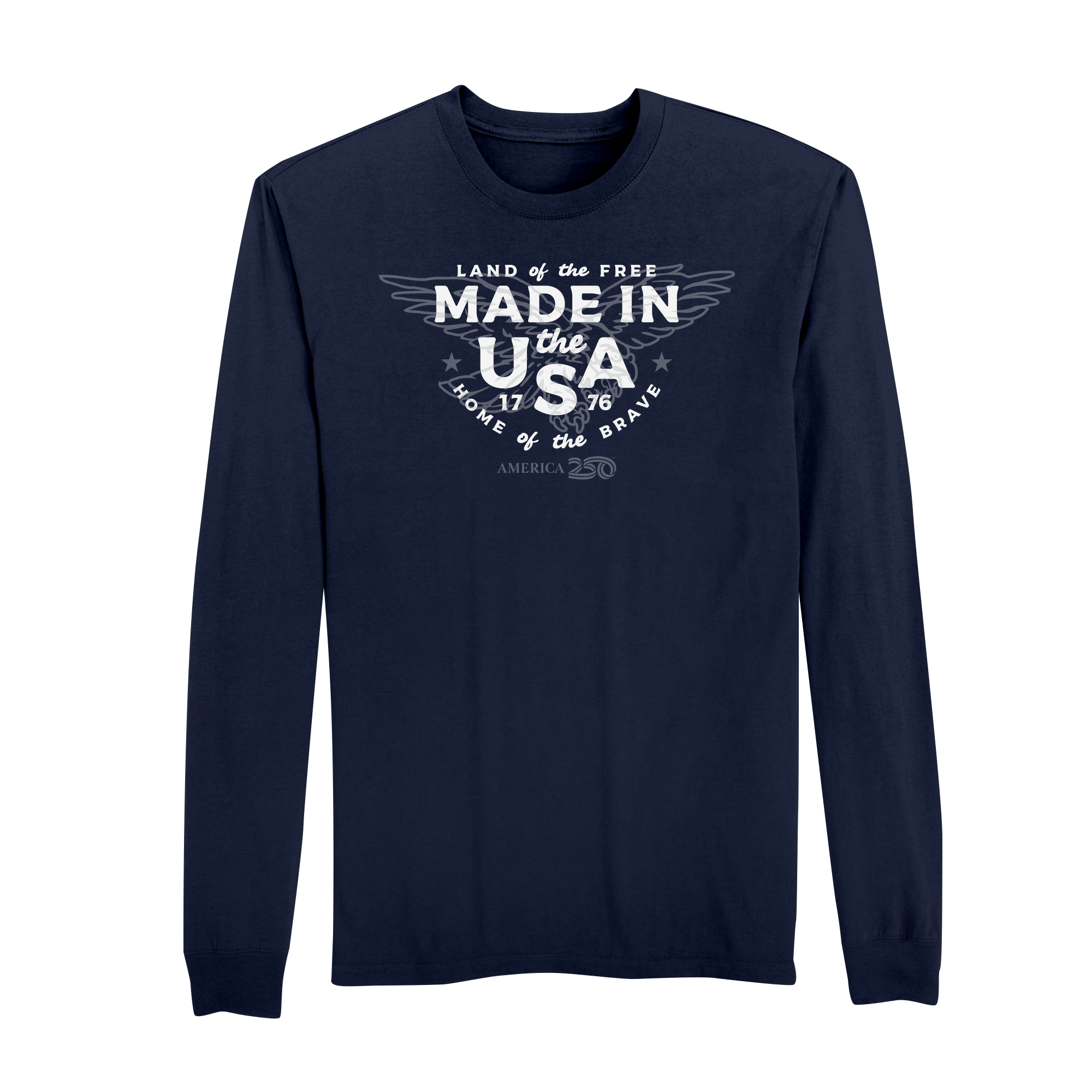 Mens Small Strong Navy Style_Long Sleeve