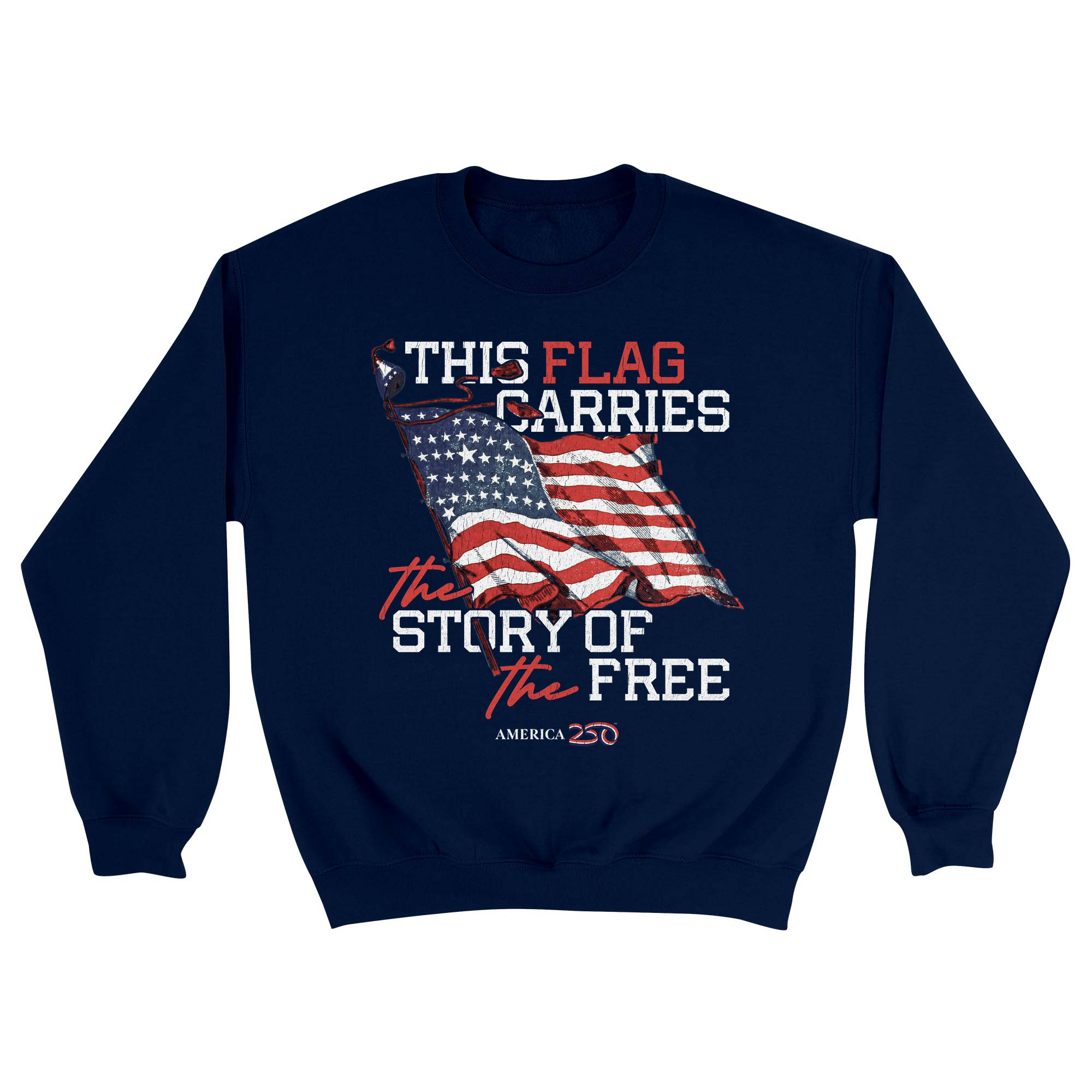 Unisex Small Navy Crewneck Sweatshirt