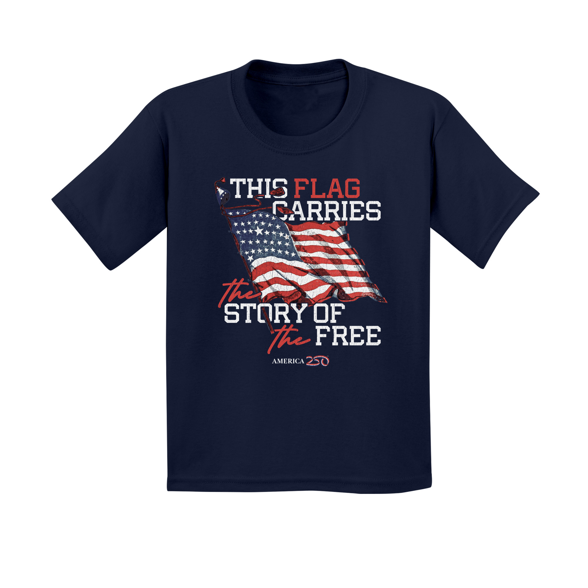 Kids Small Navy Style_T-Shirt