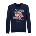 Mens Small Strong Navy Style_Long Sleeve
