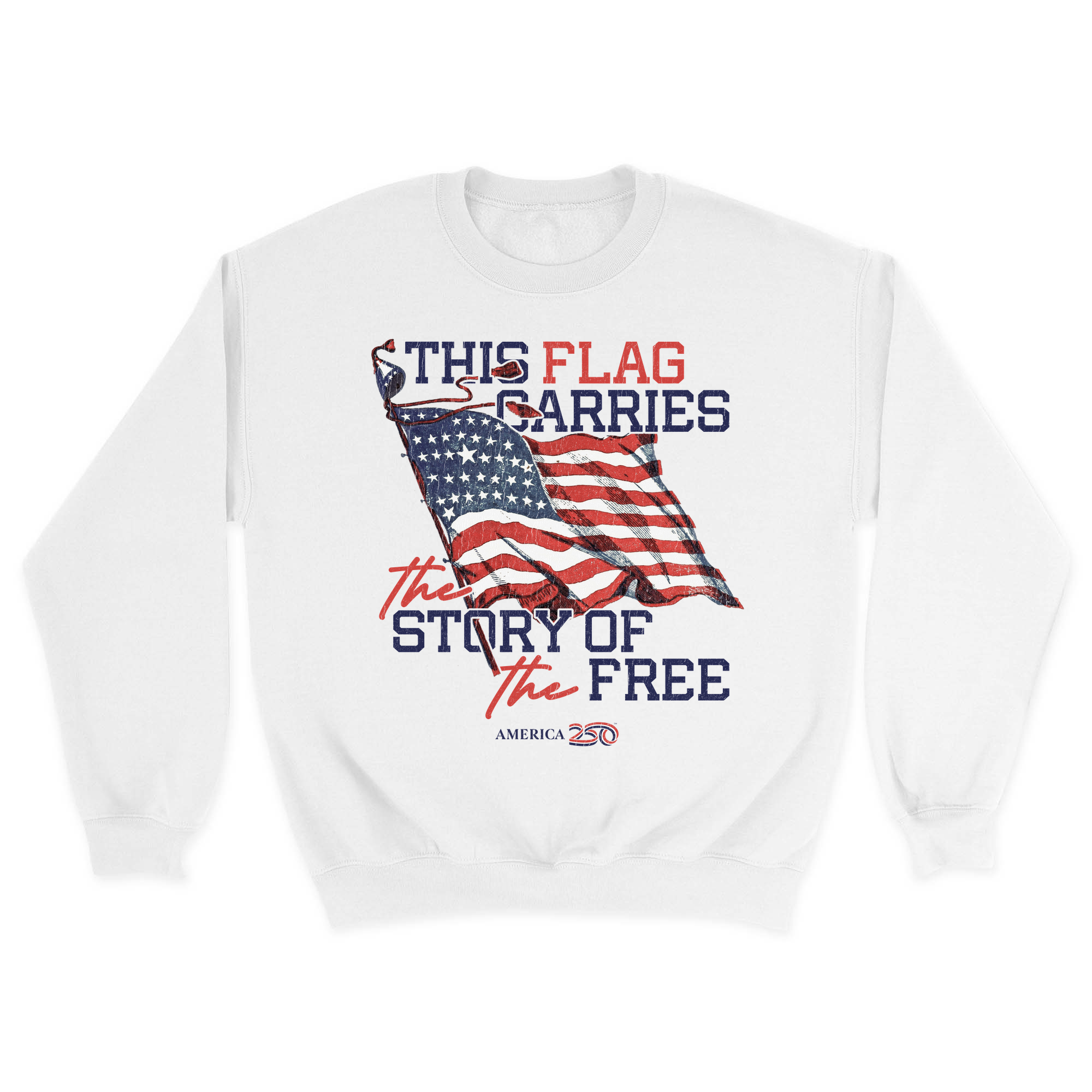 Unisex Small White Crewneck Sweatshirt