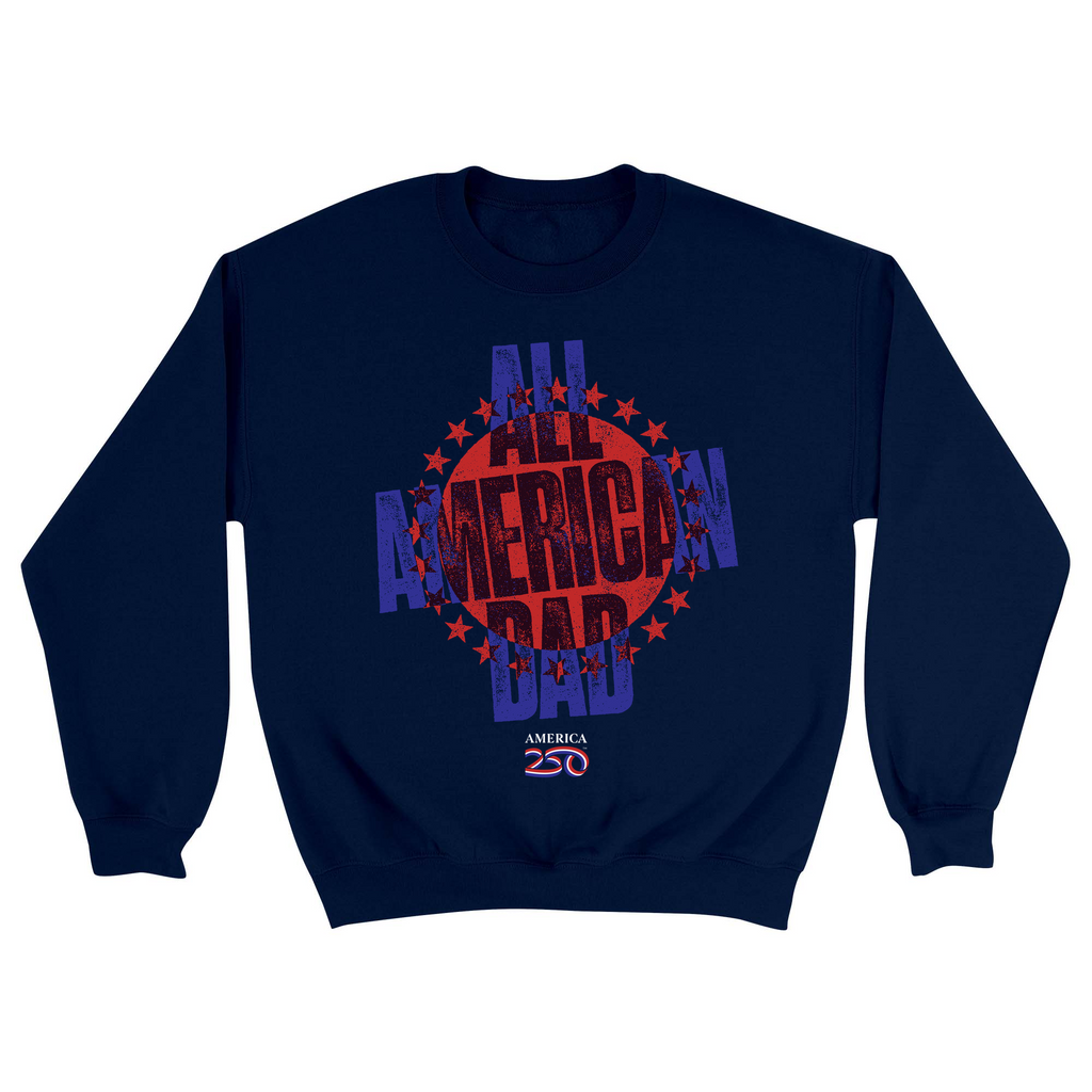 Unisex Small Navy Crewneck Sweatshirt