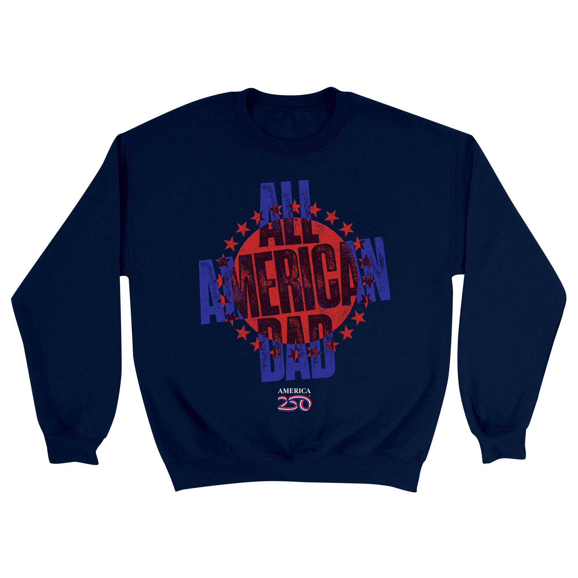 Unisex Small Navy Crewneck Sweatshirt