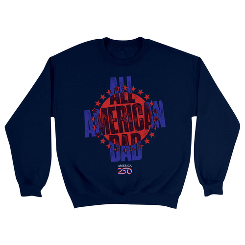 Unisex Small Navy Crewneck Sweatshirt