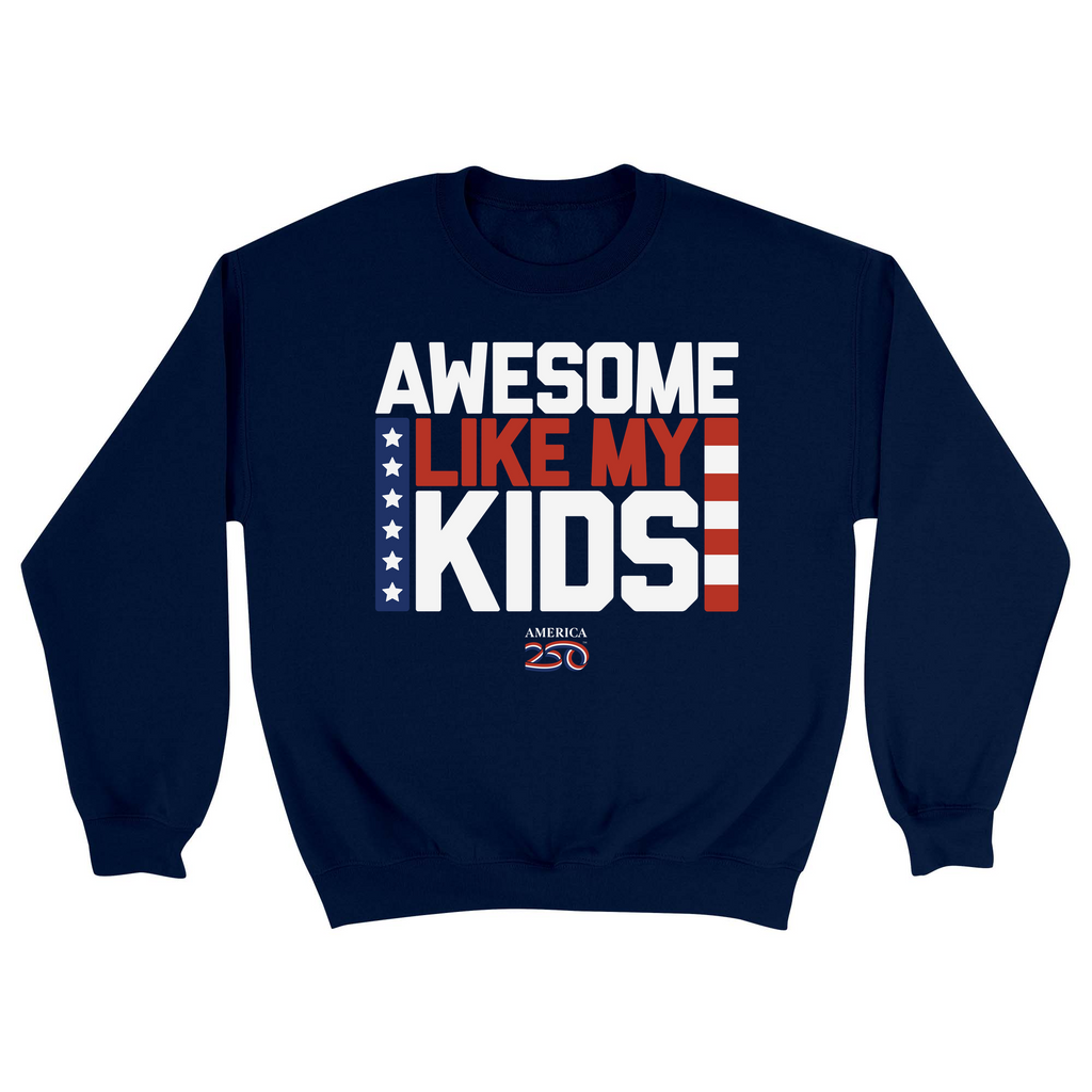 Unisex Small Navy Crewneck Sweatshirt