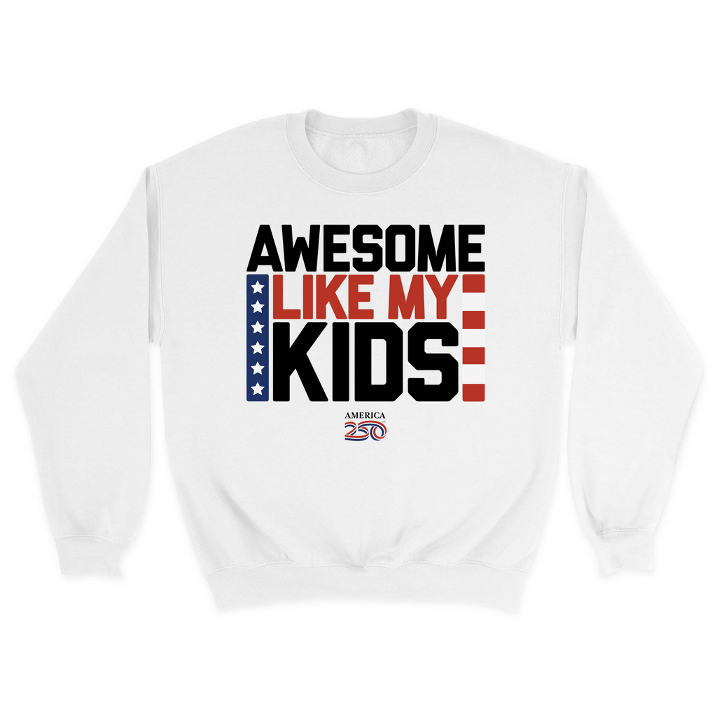 Unisex Small White Crewneck Sweatshirt