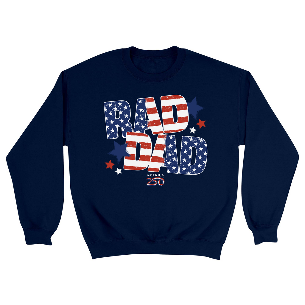 Unisex Small Navy Crewneck Sweatshirt