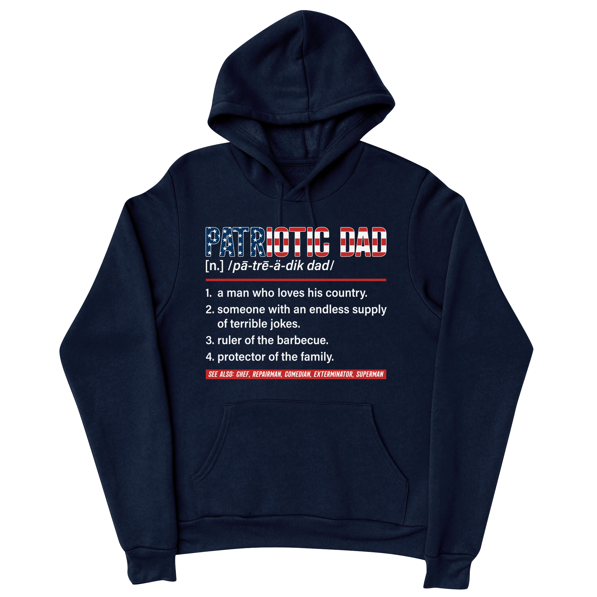 Mens Small Navy Style_Hoodie