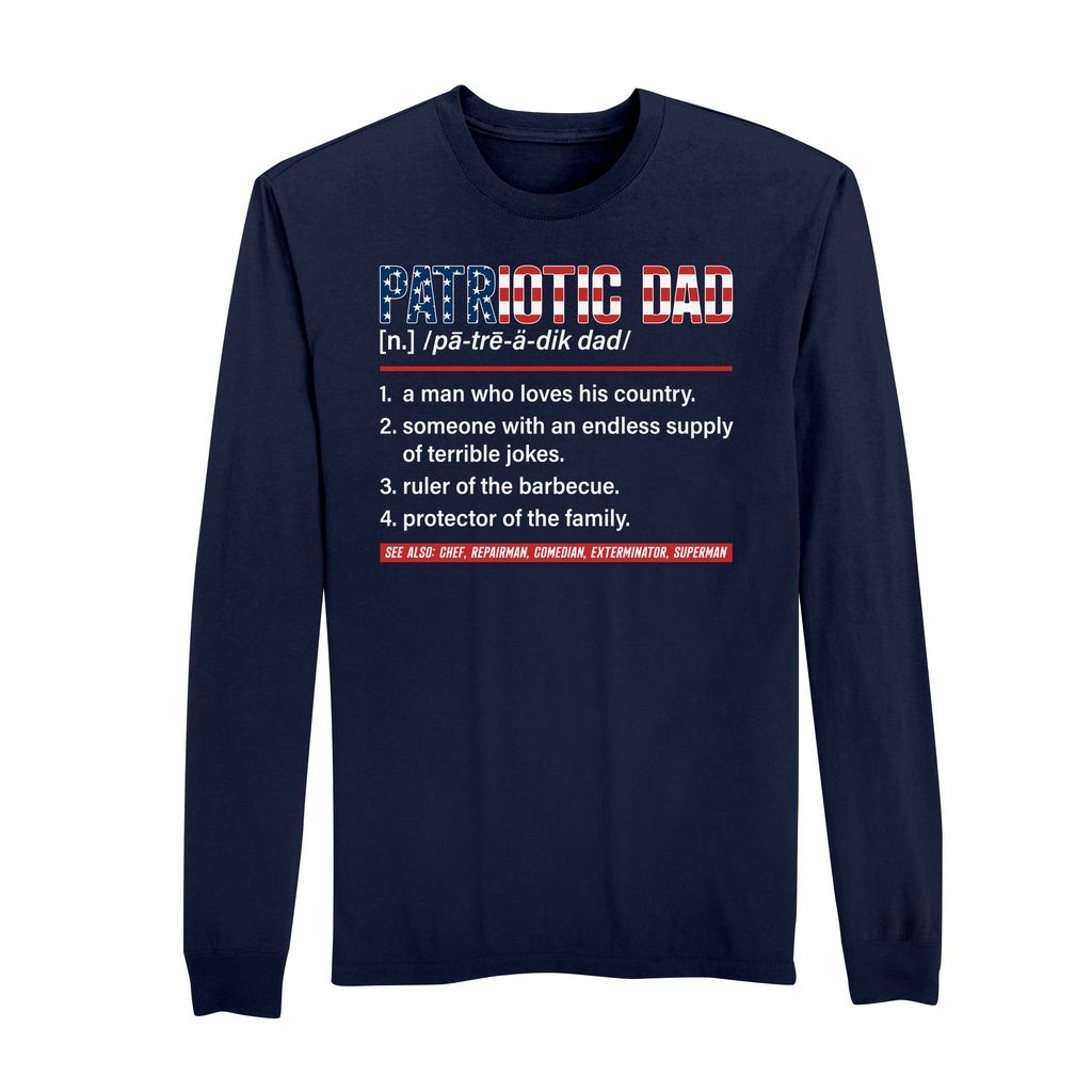 Mens Small Strong Navy Style_Long Sleeve