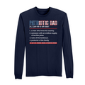 Mens Small Strong Navy Style_Long Sleeve