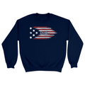 Unisex Small Navy Crewneck Sweatshirt