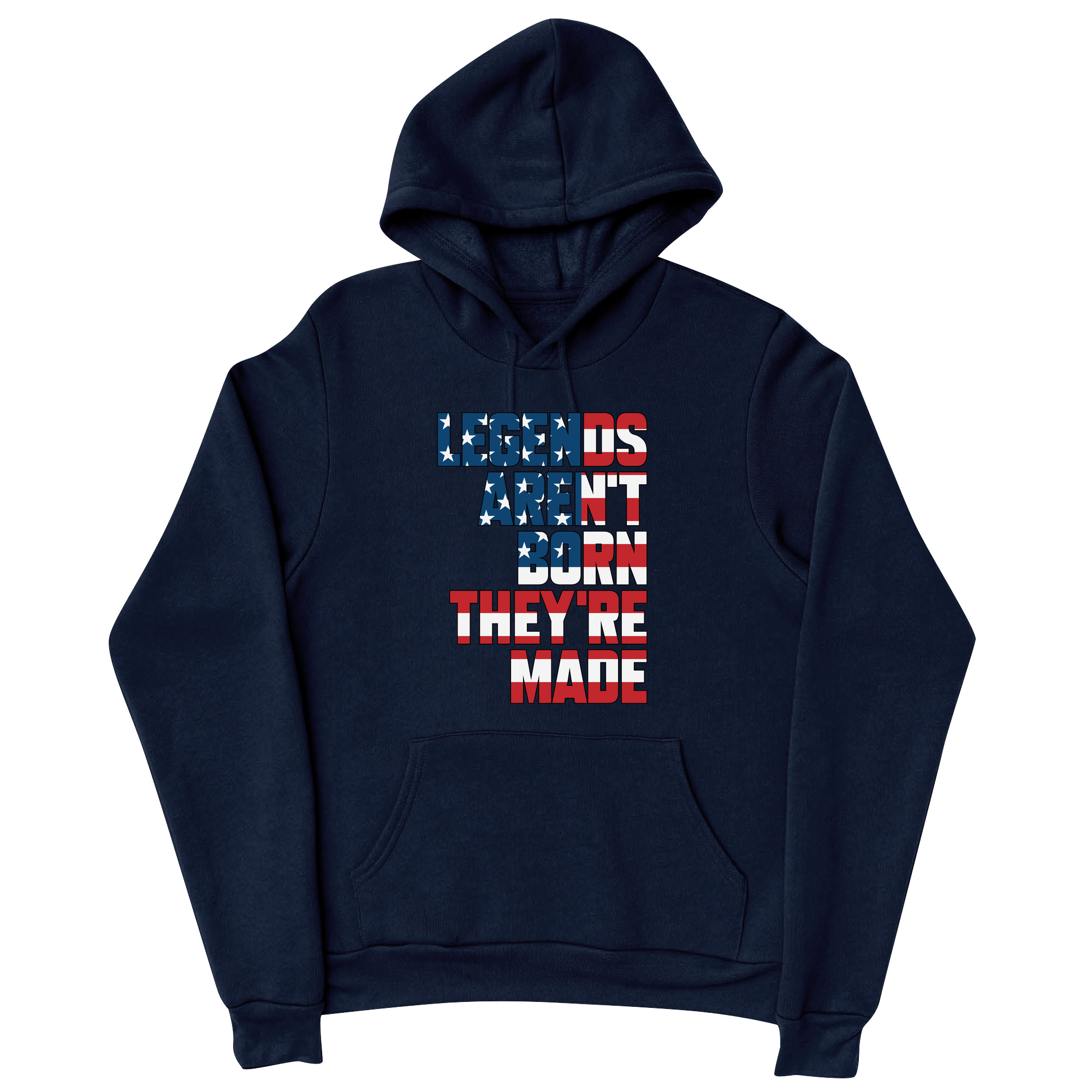 Mens Small Navy Style_Hoodie