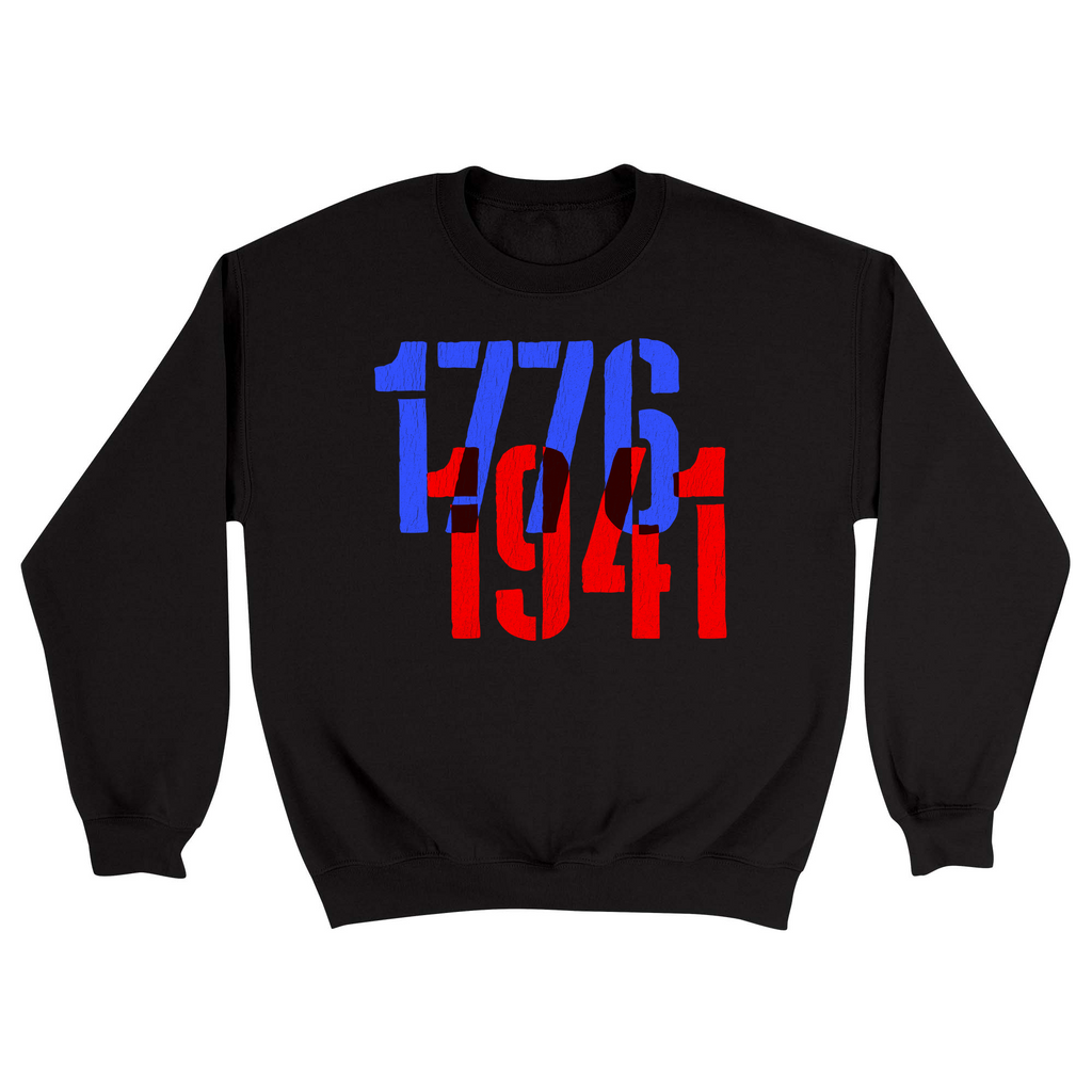 Unisex Small Black Crewneck Sweatshirt