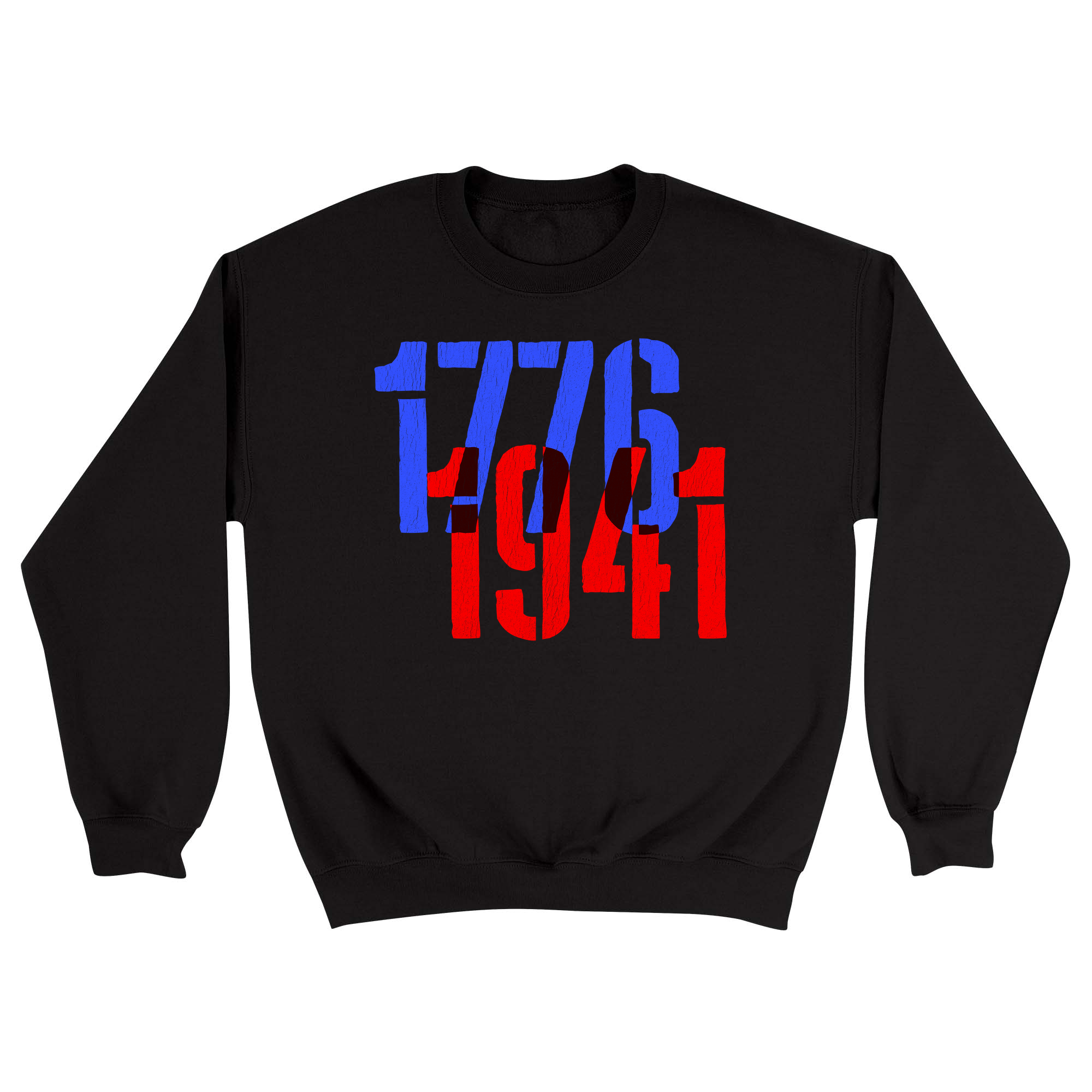 Unisex Small Black Crewneck Sweatshirt