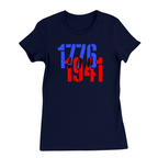 Womens Small Navy Women's Short Sleeve Tee