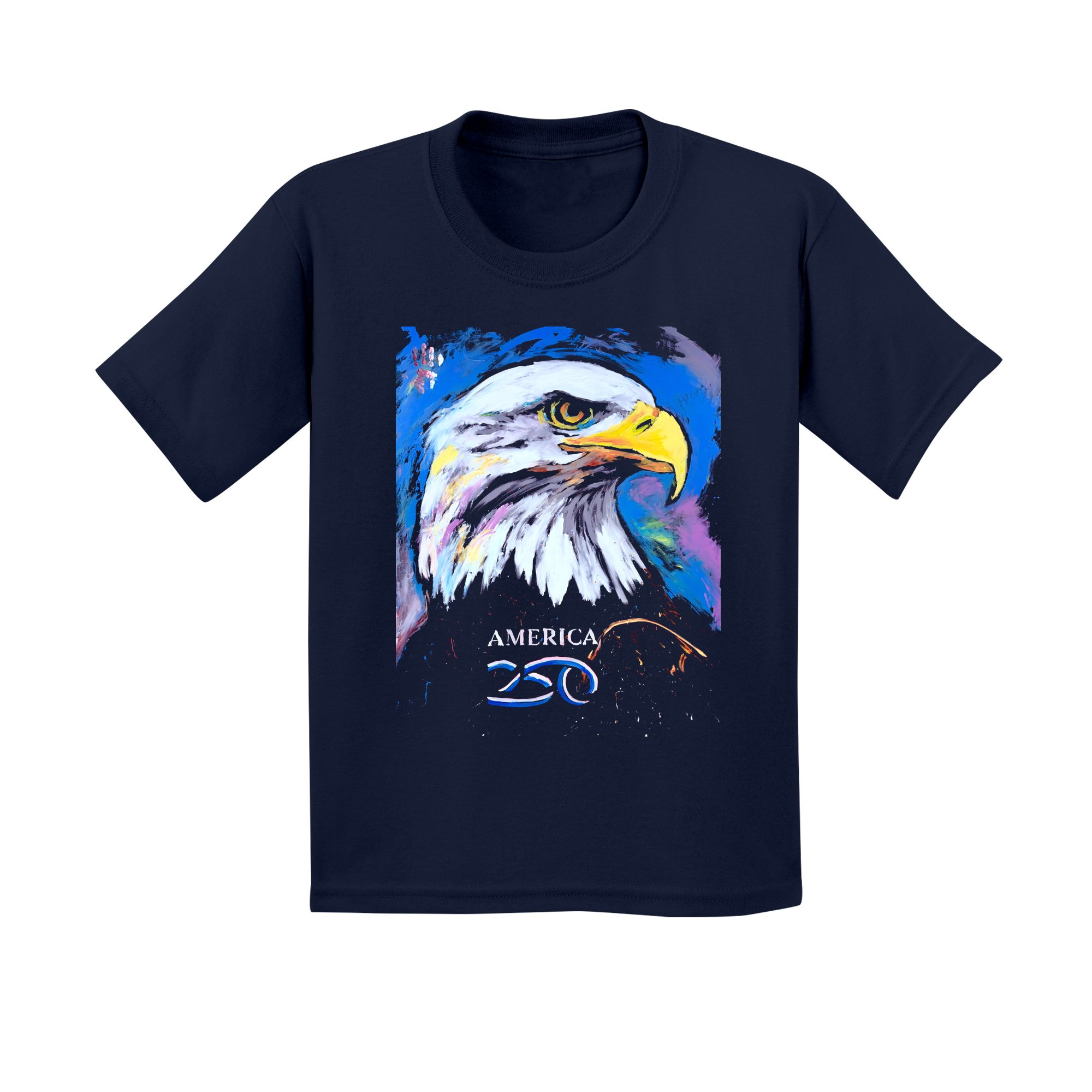 Kids Small Navy Style_T-Shirt