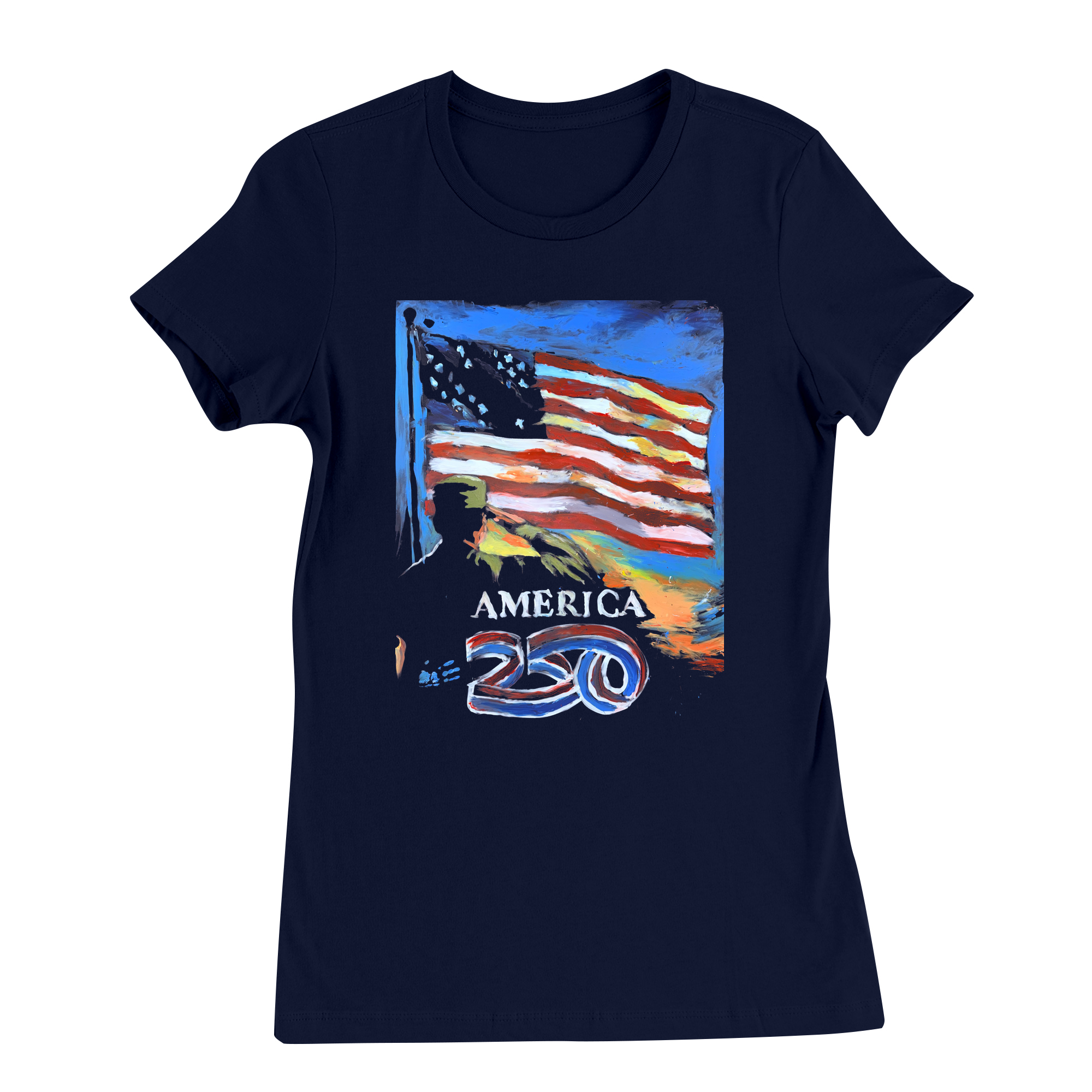 Womens Small Navy Women's Short Sleeve Tee
