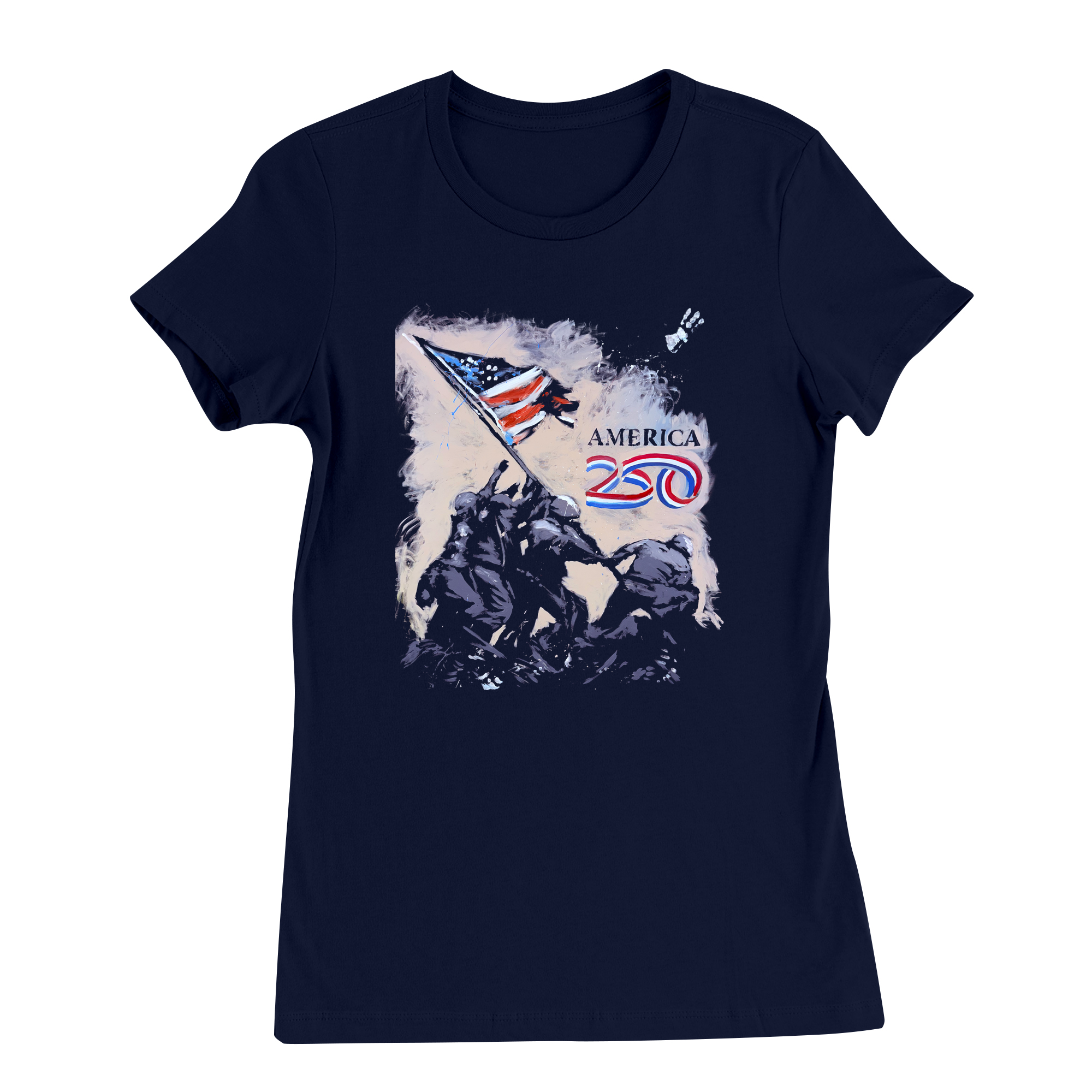 Womens Small Navy Women's Short Sleeve Tee