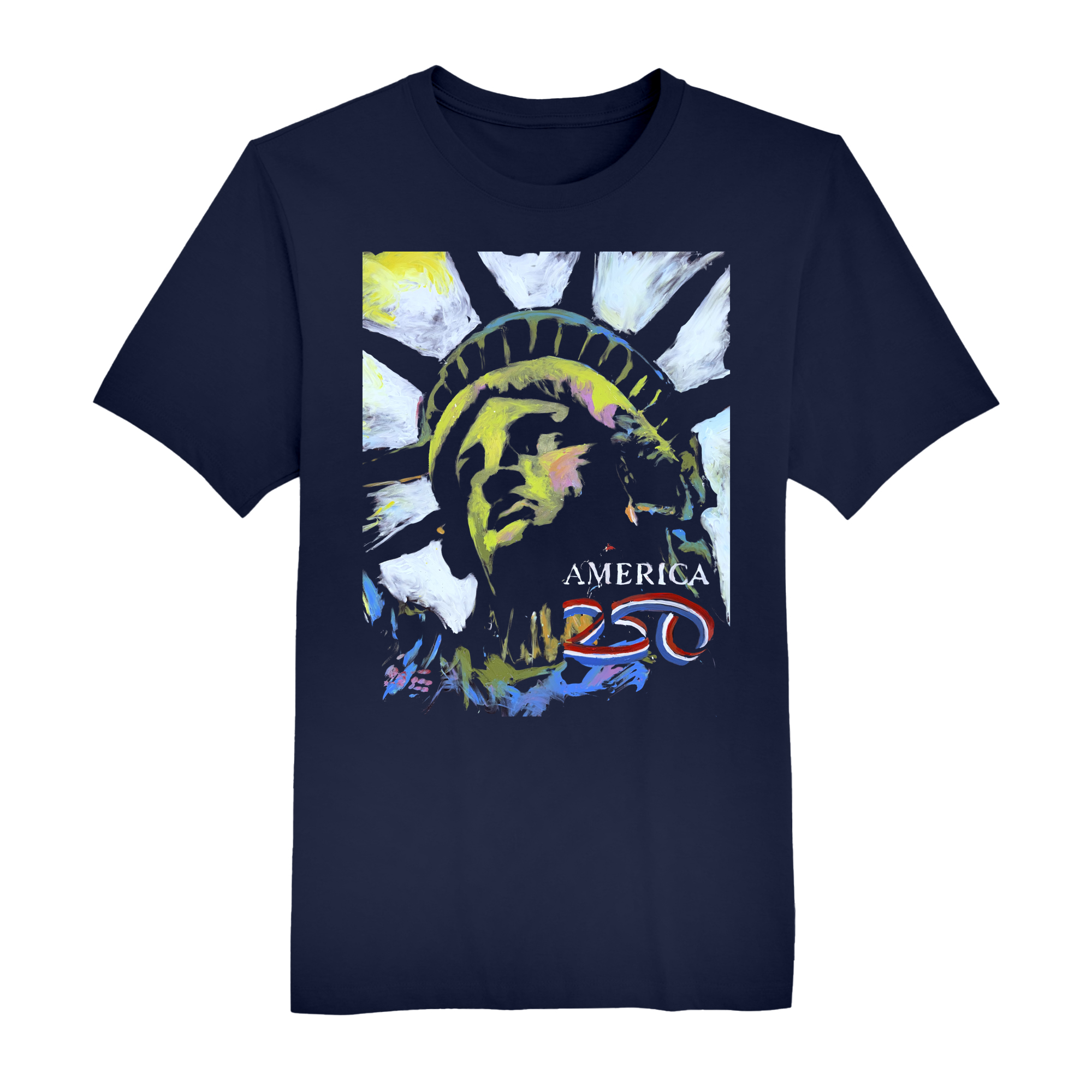 Mens Small Navy Short Sleeve Tee