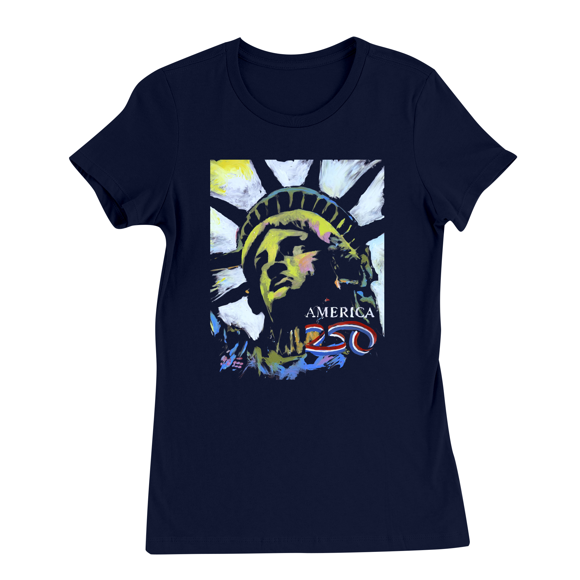 Womens Small Navy Women's Short Sleeve Tee