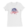 Womens Small White Women's Short Sleeve Tee