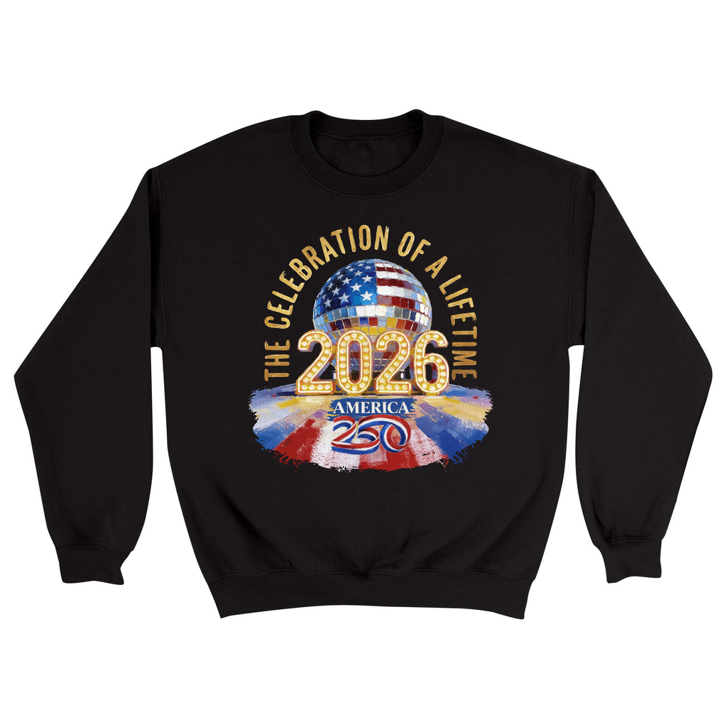 Unisex Small Black Crewneck Sweatshirt