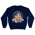 Unisex Small Navy Crewneck Sweatshirt