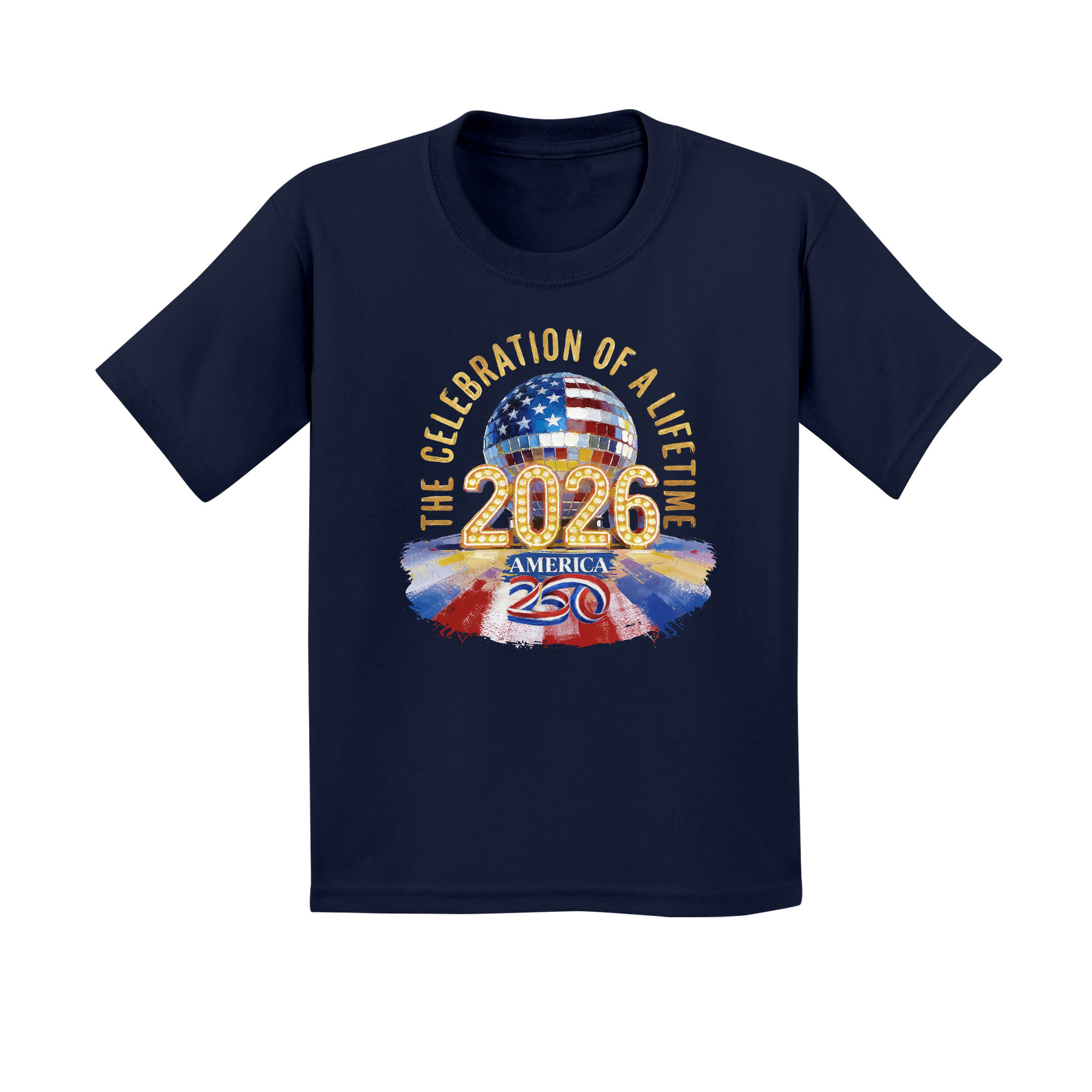 Kids Small Navy Style_T-Shirt